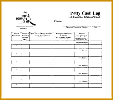 petty cash log Simple Petty Cash Log Template 372329