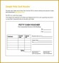 4 Petty Cash Transaction Log Template