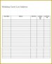 5 Printable List Template