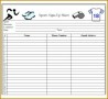 4 Printable Sign In Sheet Template