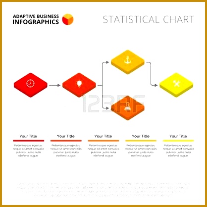 Flow chart slide template Business data Graph diagram design Creative concept 418418
