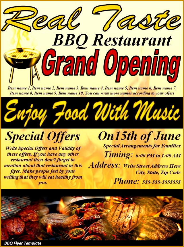 free flyer templates 863641