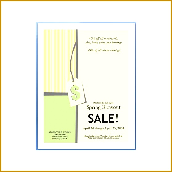 free templates for advertising flyers 558558