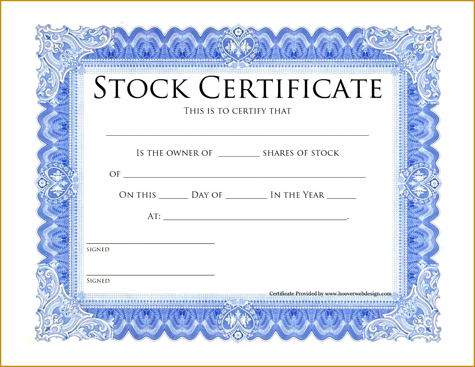 13 sharestock certificate templates excel pdf formats pertaining to stock certificate template word 15341185