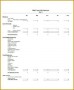 4 Statement Of Profit and Loss Template
