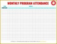4 Students Sign In Sheet Template