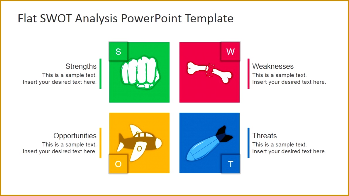 free swot ppt template 6691190