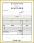 7 Tax Receipt Template