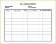 5 Time Log Sheet Template
