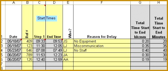 Time Tracking Template Since most people struggle with how to input dates and times into Excel we ve created a macro to input those for you 576245