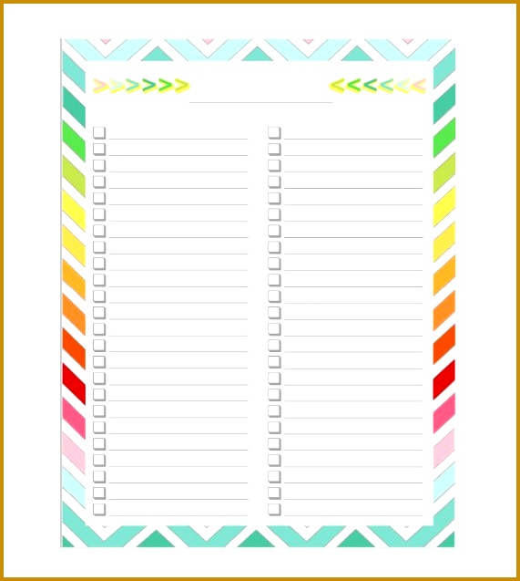 to do list checklist templates 637571