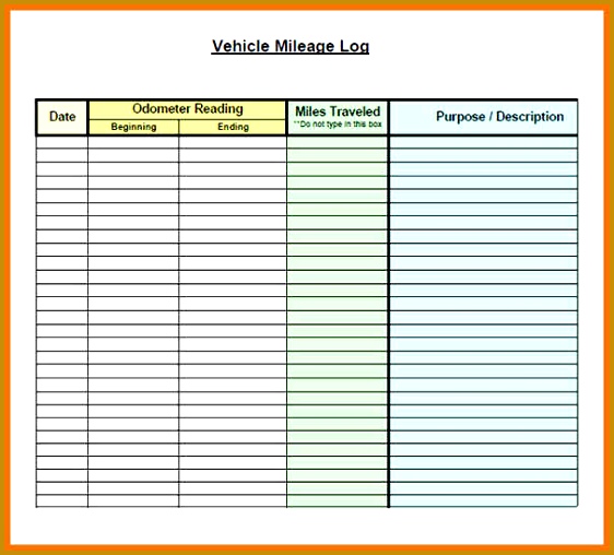 mileage log template vehicle mileage log forme2808e mileage log template 508562