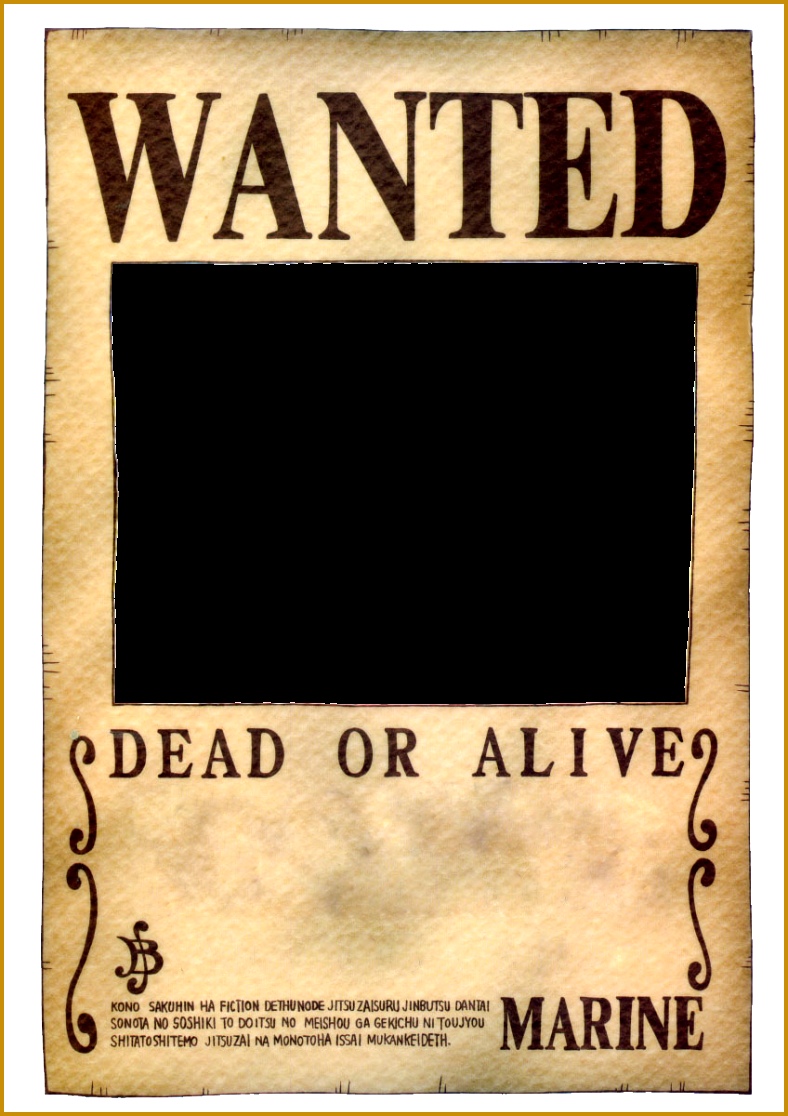 e Piece Wanted Poster 1116788