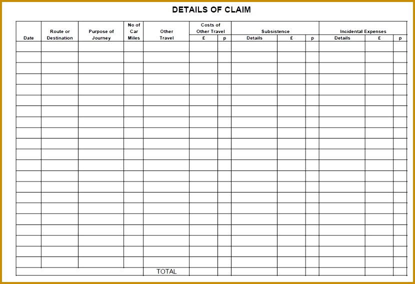 2alternative Expenses Claim Form2 830568