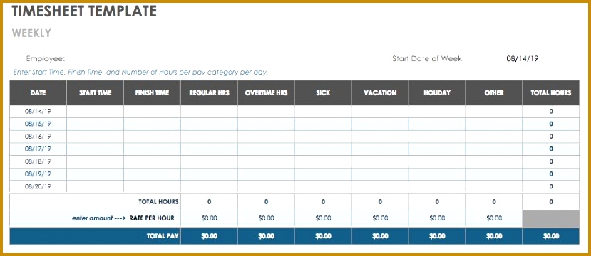 Weekly Timesheet Template Google Docs 360829