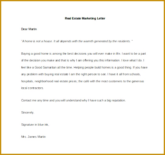 Marketing Letter Template 38 Free Word Excel PDF Documents Download 3qkas marketing letter template 511544