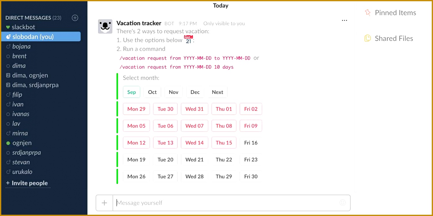 employee vacation tracker u0026 dashboard 6971395