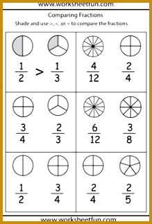 paring fractions worksheets grade math school make pictures blank shapes for older remediation 323219