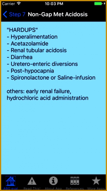 Screenshot for ABG Acid Base eval in United States App Store 647364