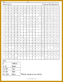 Rudolph Holiday Division Worksheet teaching hjrai Santa Claus Advanced Multiplication Worksheet 278214