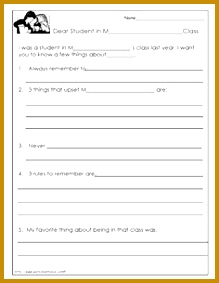 End of the Year Writing Top 10 List Activity 219283