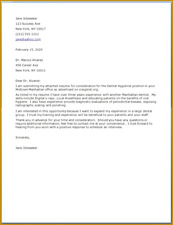 best dental hygiene cover letters 54 with additional resume cover 1 742571
