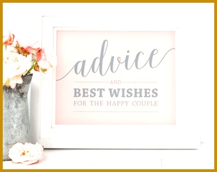 Printable Advice Sign and Advice Cards Wedding Pink Advice Sign Printable Advice Cards 251316