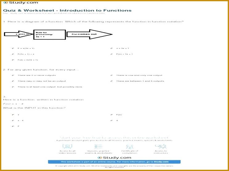 9 photos of the "Function Notation Worksheet Answers" 558744