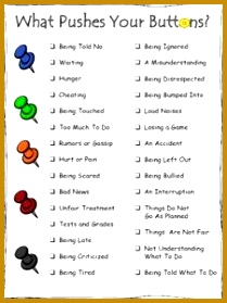 Visually appealing poster handout to help identify mon triggers to negative emotions A helpful tool for early anger management 209279