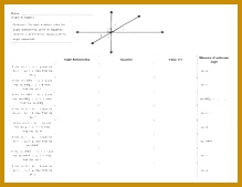 Angle Relationships Color By Number Worksheet dgykg This is an algebraic application of solving for x with angles Students have to be able to define angle relationships set up equations correctly 219169
