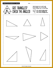 These two geometry worksheets help students classify triangles two different ways This 3 lesson bundle 282219