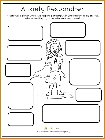 Help children to identify ways others can help them with their anxious thoughts and worrys 478362