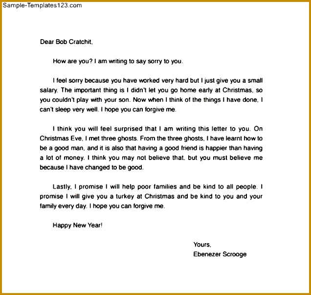 Letter To Friend For Mistake 603636