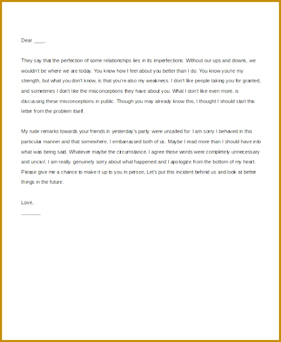 Apology Letter to Boyfriend 678558