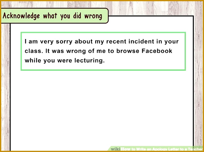 Image titled Write an Apology Letter to a Teacher Step 1 507677