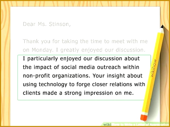 samples of appreciation letters image titled write a letter of appreciation step sample thank you letter samples of appreciation letters 507677