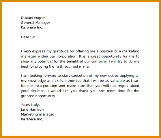 appreciation for boss Sample Appreciation Letter to Boss caption 479558