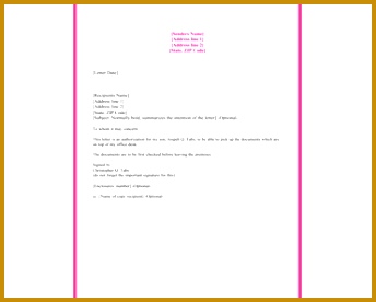 Authorization Letter Sample – 10 Printable Formats 276344