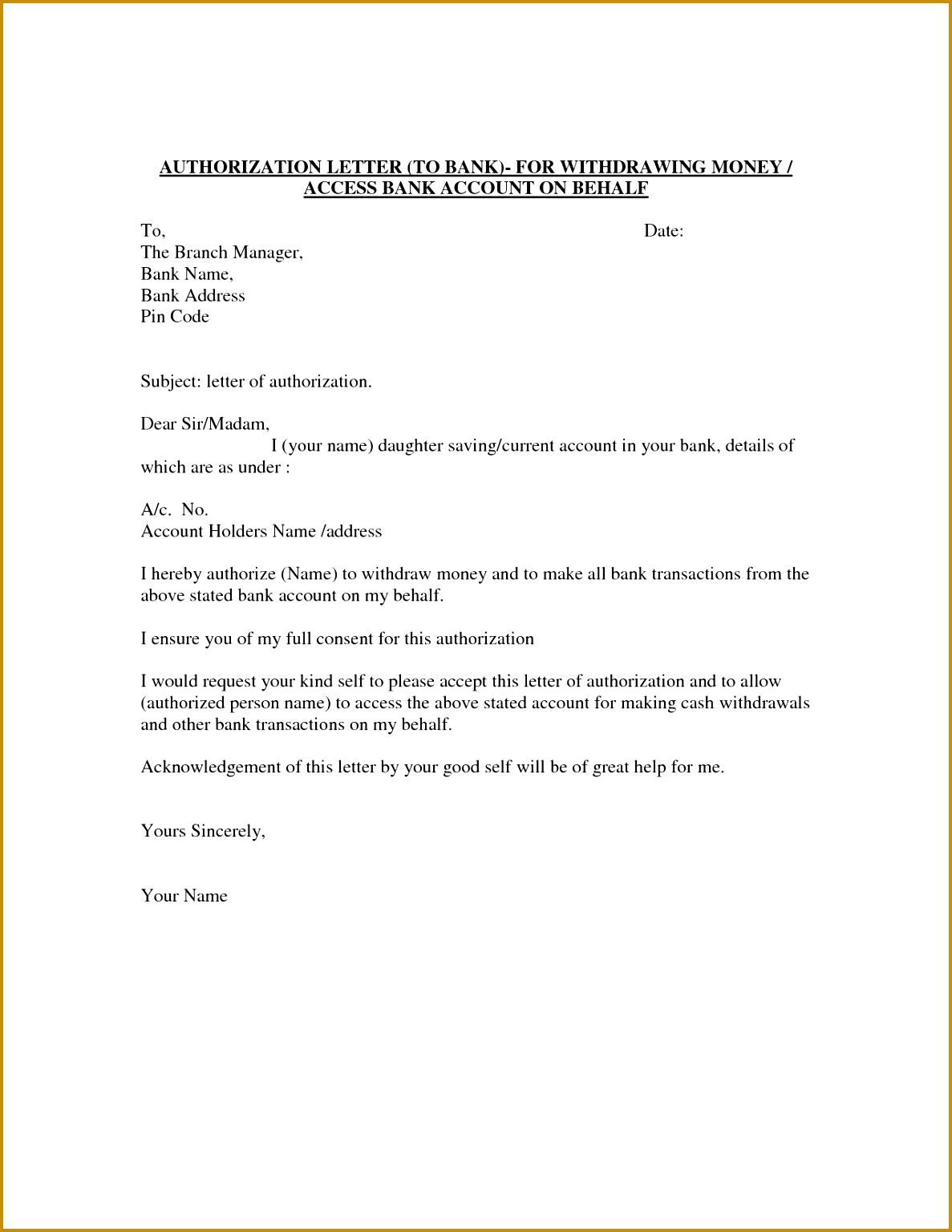 money owed letter authorization letters letter examples a sample of an 15361187