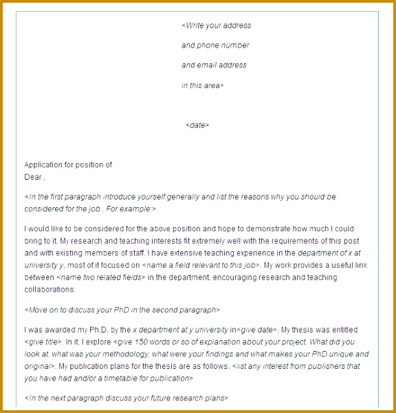 15 Best Cover Letter Template & Format Academic cover letter jGtnw Academic cover letter 600576