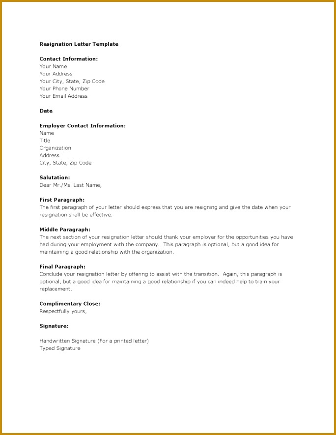 Best Sample Resignation Letter Ideas Sample 885684
