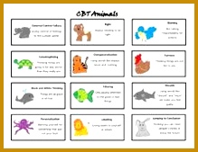 CBT Animals Stories and Worksheets to Teach Children about Cognitive Distortions 219169