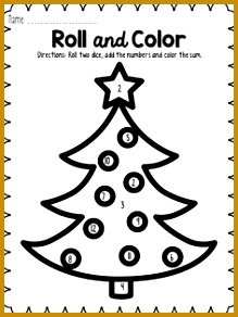 December Roll and Color Perfect for Christmas 292219