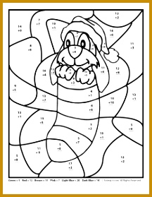 Free Printable Christmas Math Worksheets Pre K 1st Grade 2nd 279216