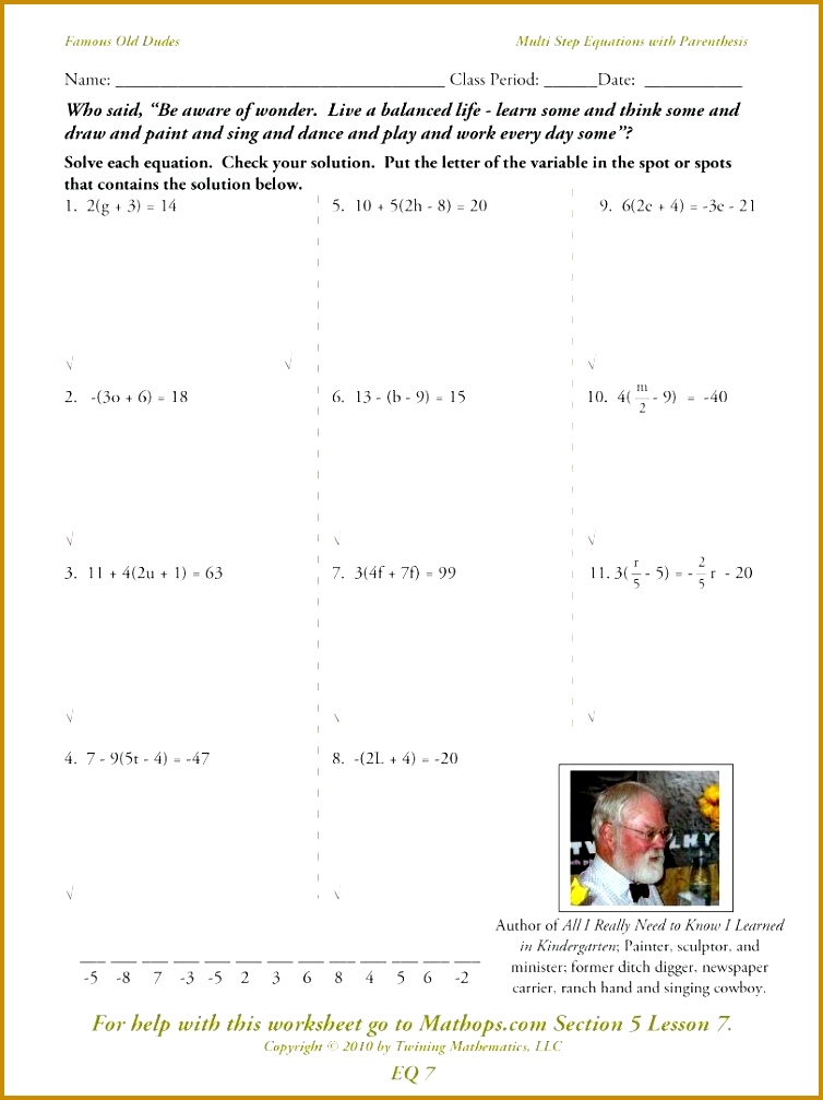Eleanor Roosevelt Worksheets bine Like Terms With Fractions 1007754