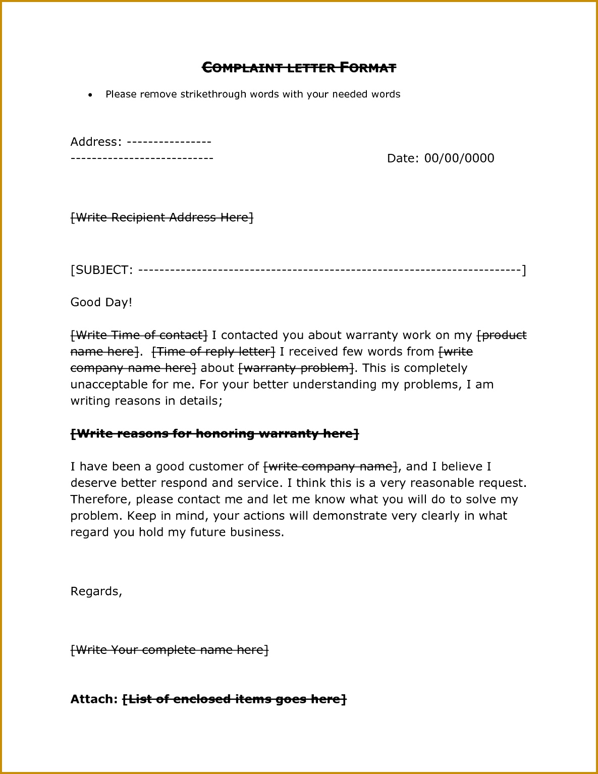 how to write an effective letter of plaint writing letter of plaint authorstream proper formal letter structure plaint letter template sample 15341185