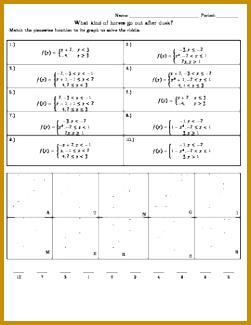 Piecewise Functions 325251