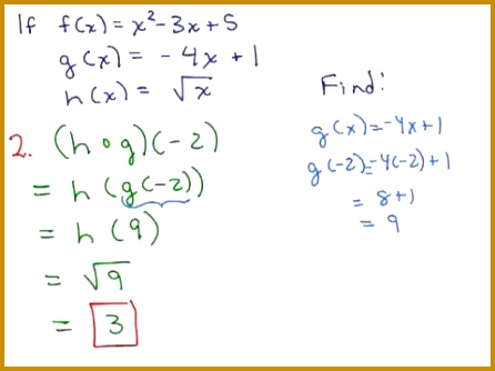 2 8 Julie Harland evaluates the position of functions at a number and also at x 334446