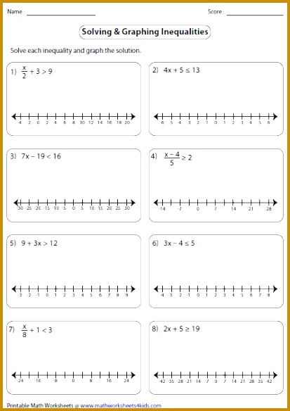 Solving and Graphing Two Step Inequalities 584413
