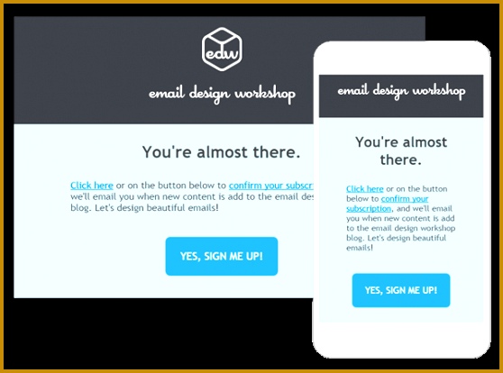 Email subscription confirmation request message 414558